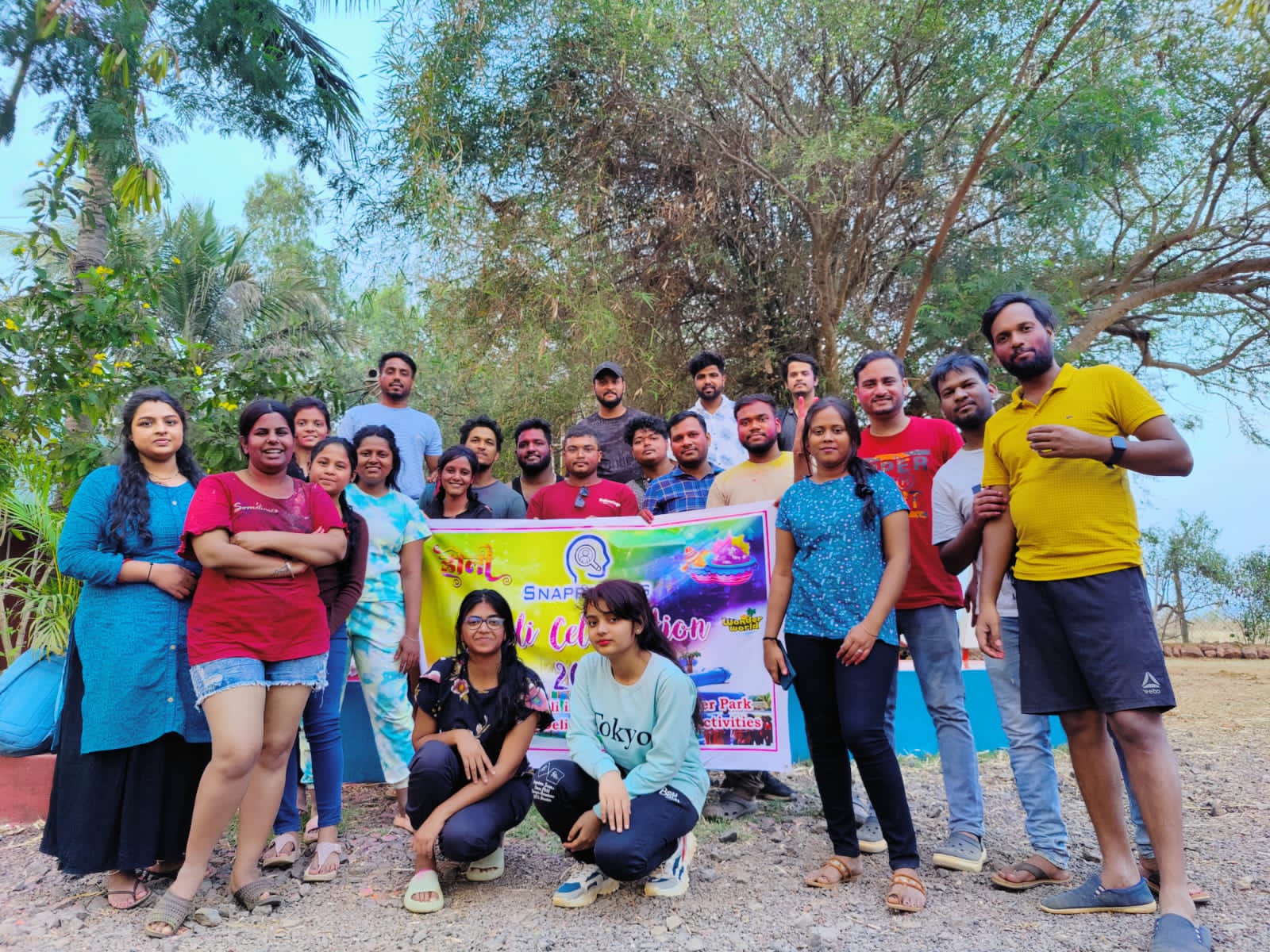 Holi celebration